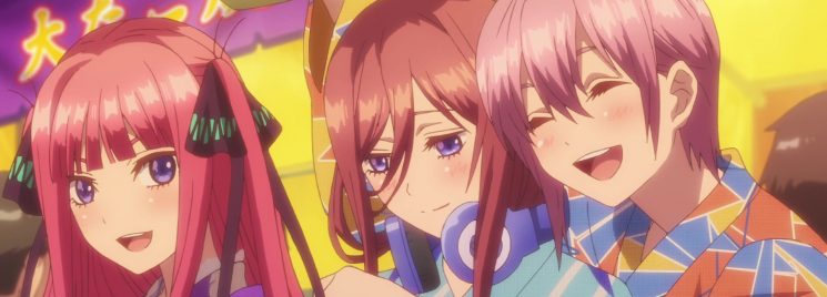 Gotoubun no Hanayome - Filme volta a entrar no TOP 10 de ganhos semanais -  Anime United