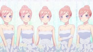 Animes In Japan 🎄 on X: INFO Um vazamento no Weibo revelou uma nova  imagem promocional para o filme de Gotoubun no Hanayome (The  Quintessential Quintuplets), que irá estrear na temporada de