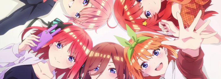 Gotoubun no Hanayome ganha novo vídeo promocional - Anime United