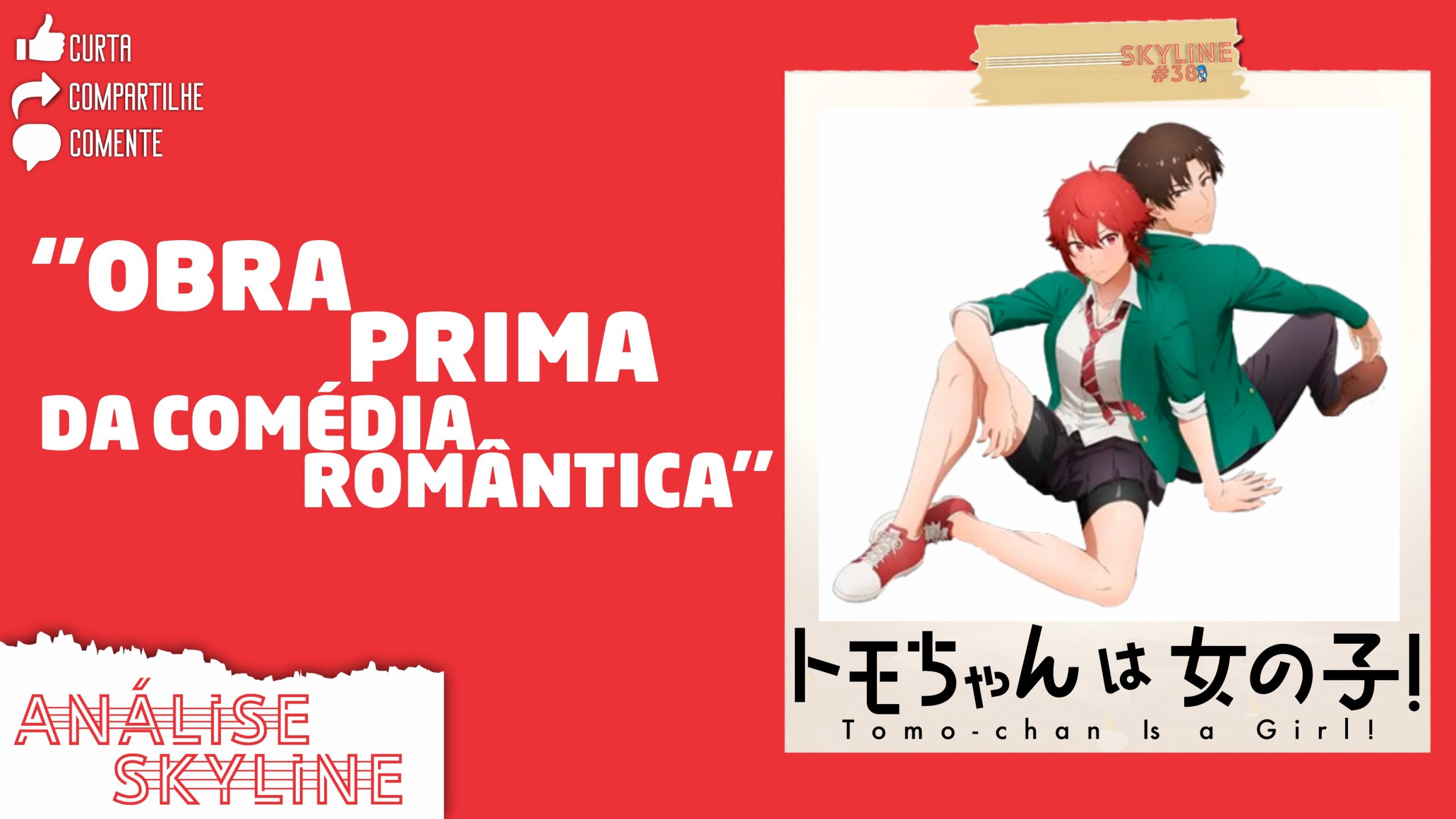 Tomo e Jun se beijam  Tomo-chan Is a Girl! 