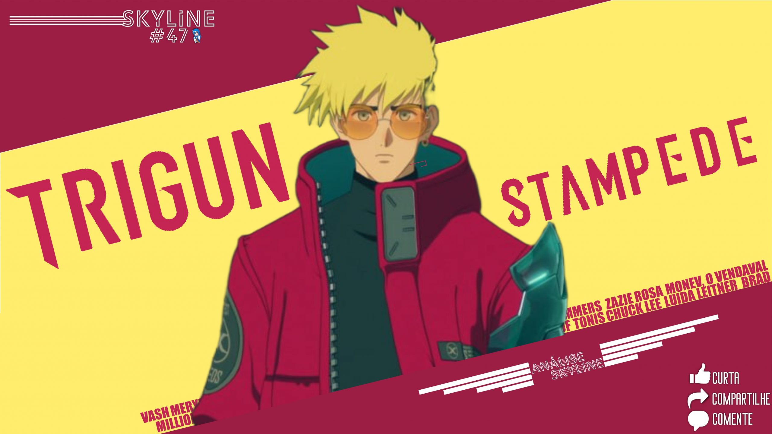 TRIGUN STAMPEDE Homem em Fuga - Assista na Crunchyroll