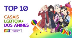 Top 10 Casais LGBTQIA+ nos Animes!