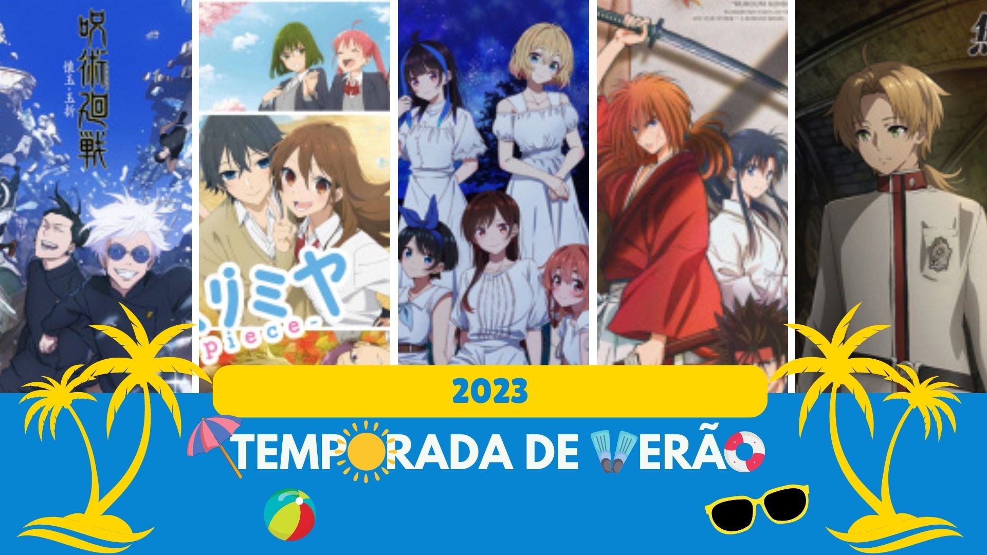 GUIA DE TEMPORADA DE JULHO 2023 (VERÃO) - Anime United