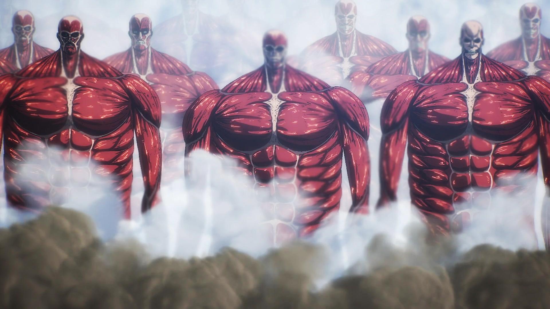 Imagem promocional da afterparty do fim de Attack on Titan The