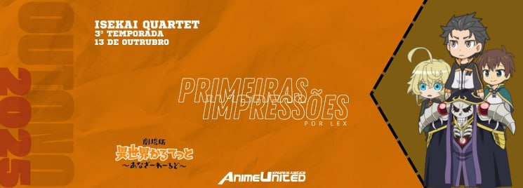 Isekai Quartet– 3ª Temporada