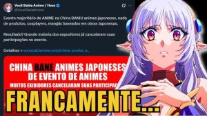 Banimento de Animes na China