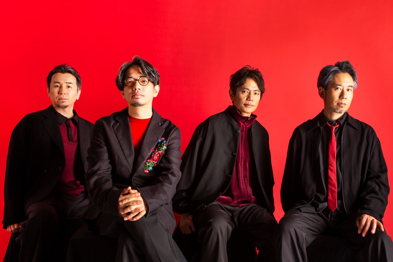 Integrantes da banda ASIAN KUNG-FU GENERATION em foto promocional