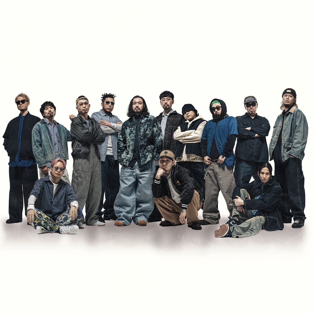 Integrantes do grupo Umeda Cypher em foto oficial