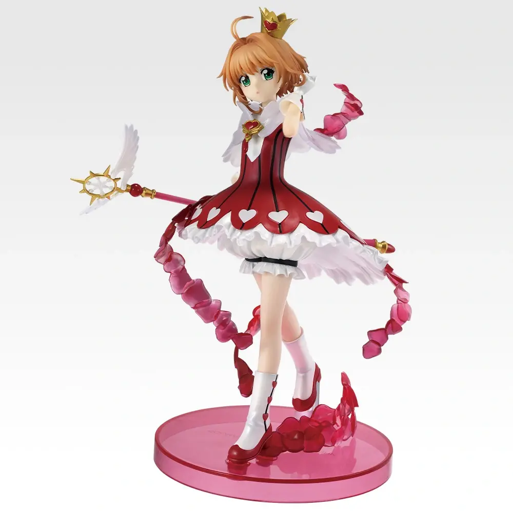 Figura de Sakura Kinomoto com traje de abertura de Cardcaptor Sakura Clear Card