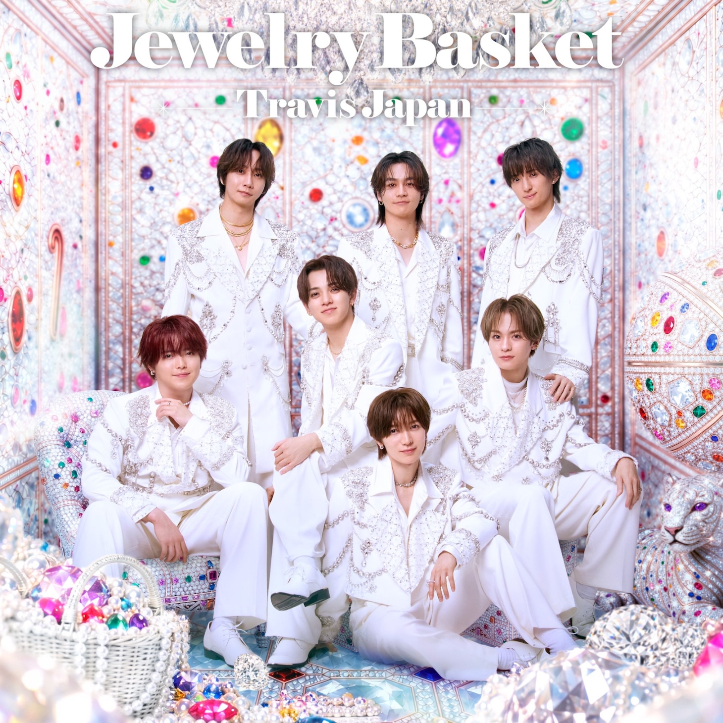 Capa do álbum Jewelry Basket, do Travis Japan