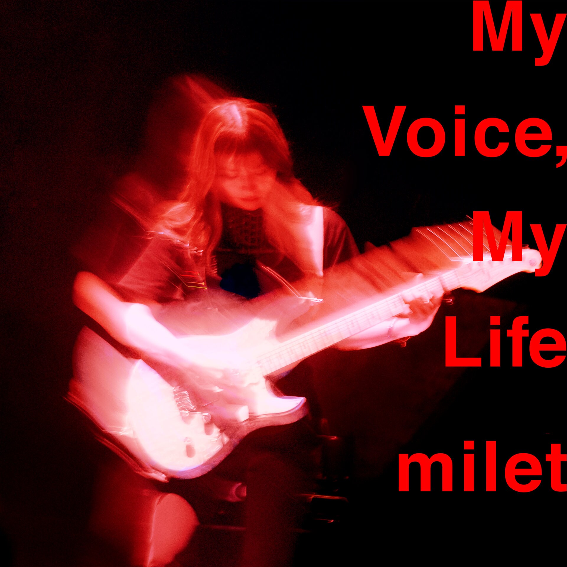 Capa do single My Voice, My Life, de milet