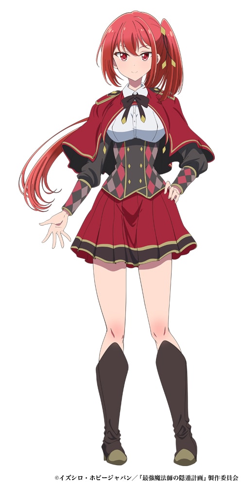 Retrato da personagem Tesfia no anime