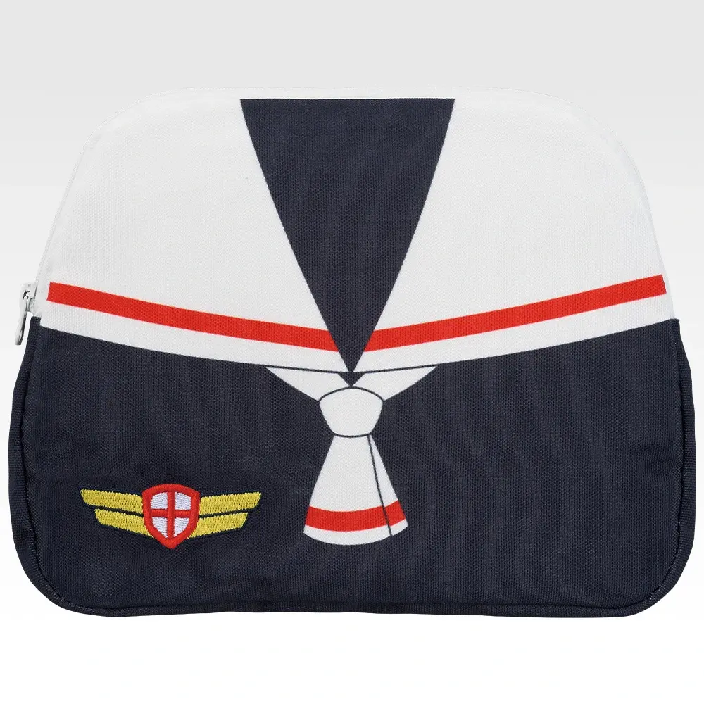 Necessaire inspirada no uniforme da Escola Primária Tomoeda