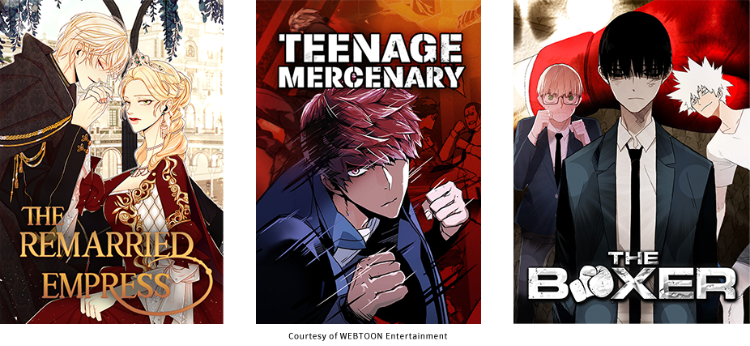 Montagem oficial com The Remarried Empress, Teenage Mercenary e The Boxer.