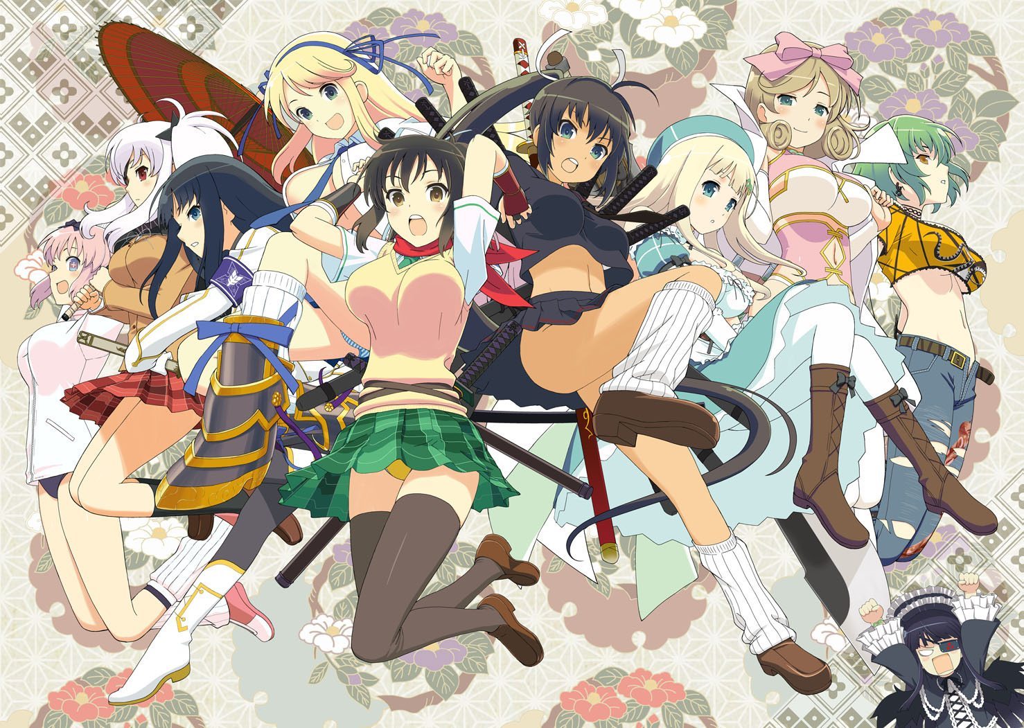 senran kagura reflexions characters senran kagura reflexions characters