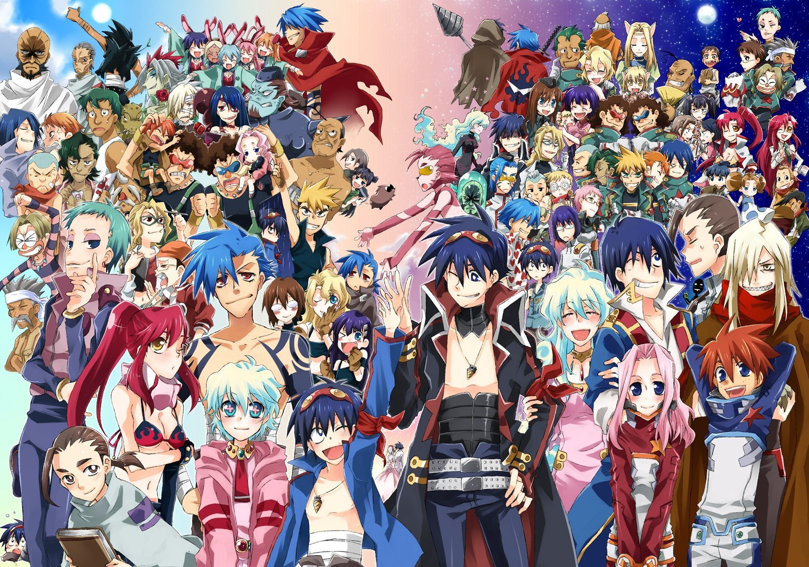 Novo Box Art de Gurren Lagann Noticias Anime United