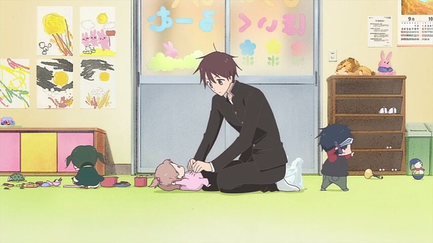 primeiras impressões gakuen babysitters