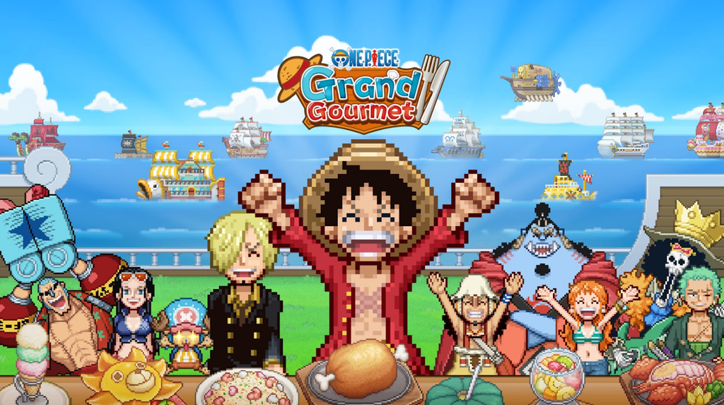 One Piece Grand Gourmet: Sanji como chef em simulador de restaurante com 400 personagens